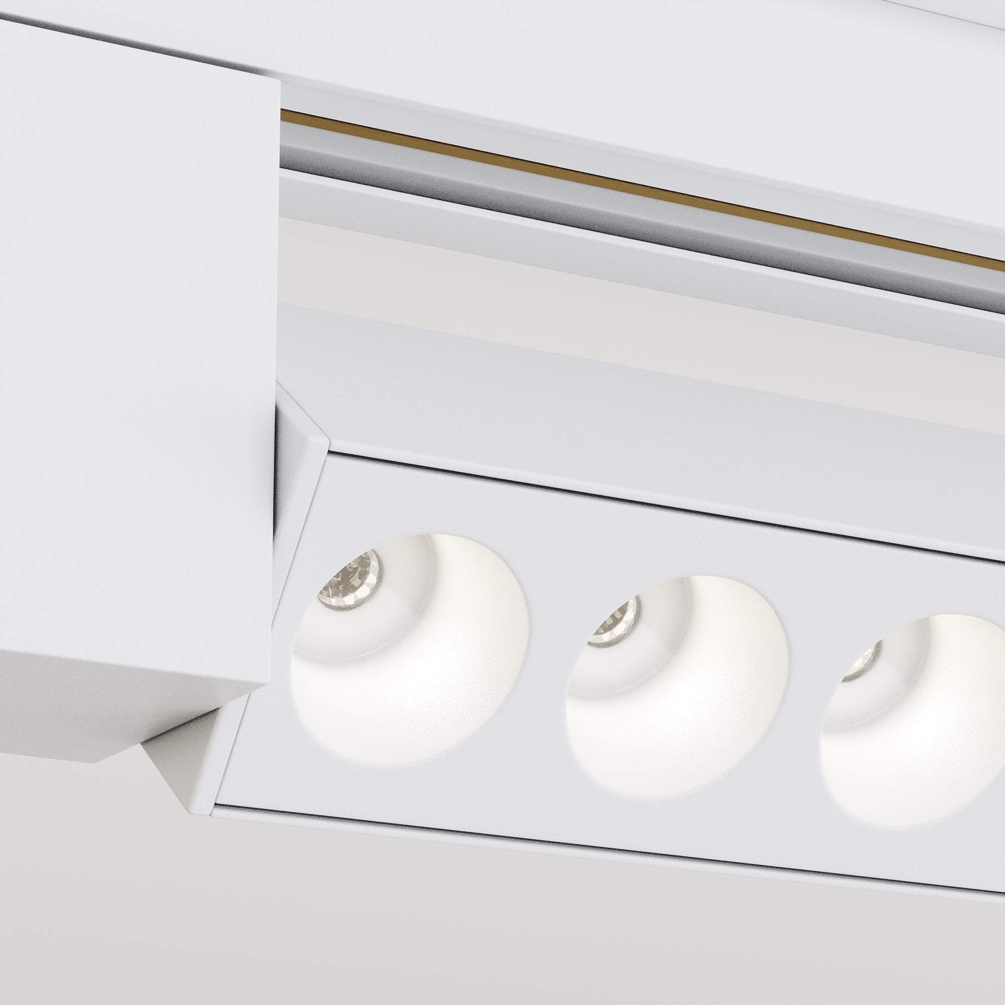 Points Rot Unity Track Lighting -Integrated LED