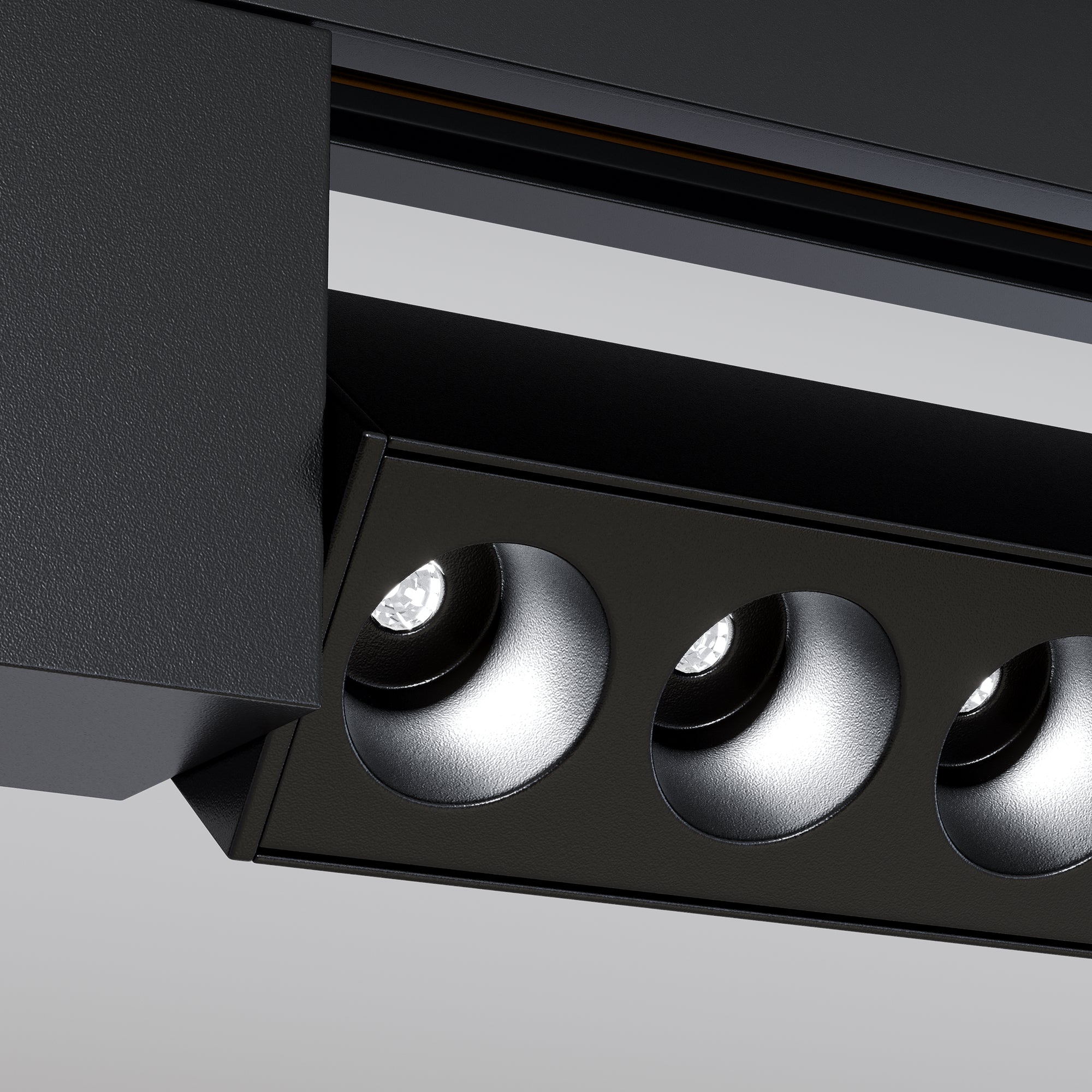 Points Rot Unity Track Lighting -Integrated LED