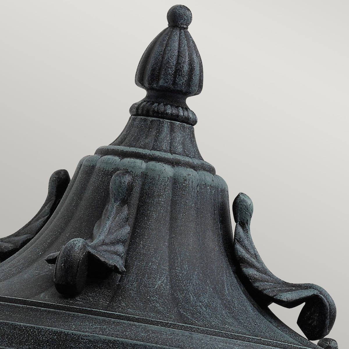 Elkstone Wall Lantern - Verdigris Finish