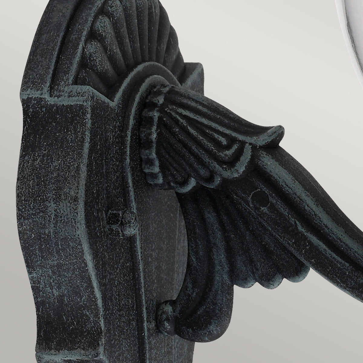 Elkstone Wall Lantern - Verdigris Finish