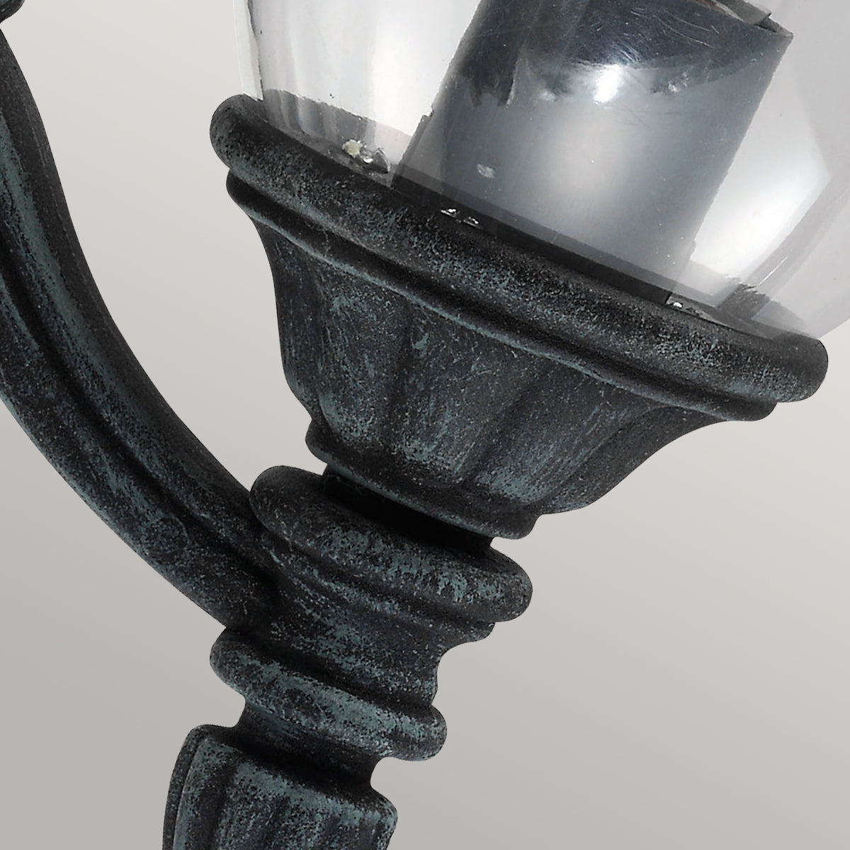 Elkstone Wall Lantern - Verdigris Finish