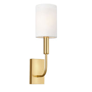 Elstead Brianna 1Lt Wall Light - Brass Finish