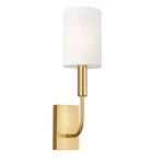 Elstead Brianna 1Lt Wall Light - Brass Finish