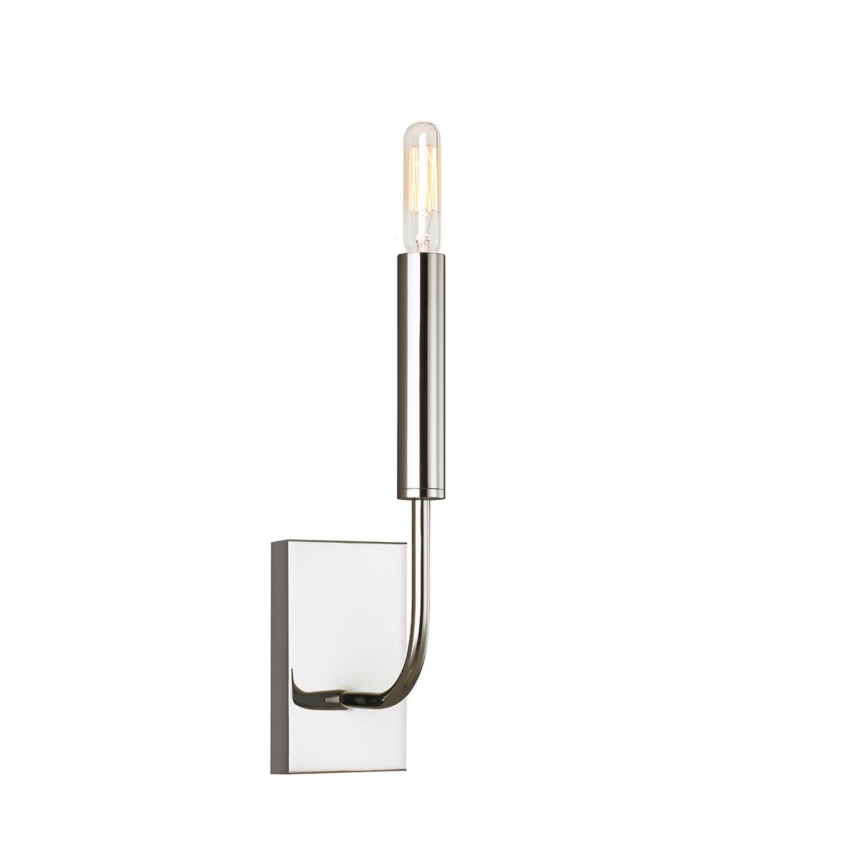 Elstead Brianna 1Lt Wall Light - Polished Nickel Finish