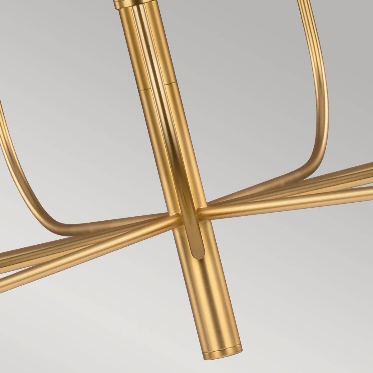 Elstead Brianna 9Lt Chandelier Ceiling Light - Brass Finish