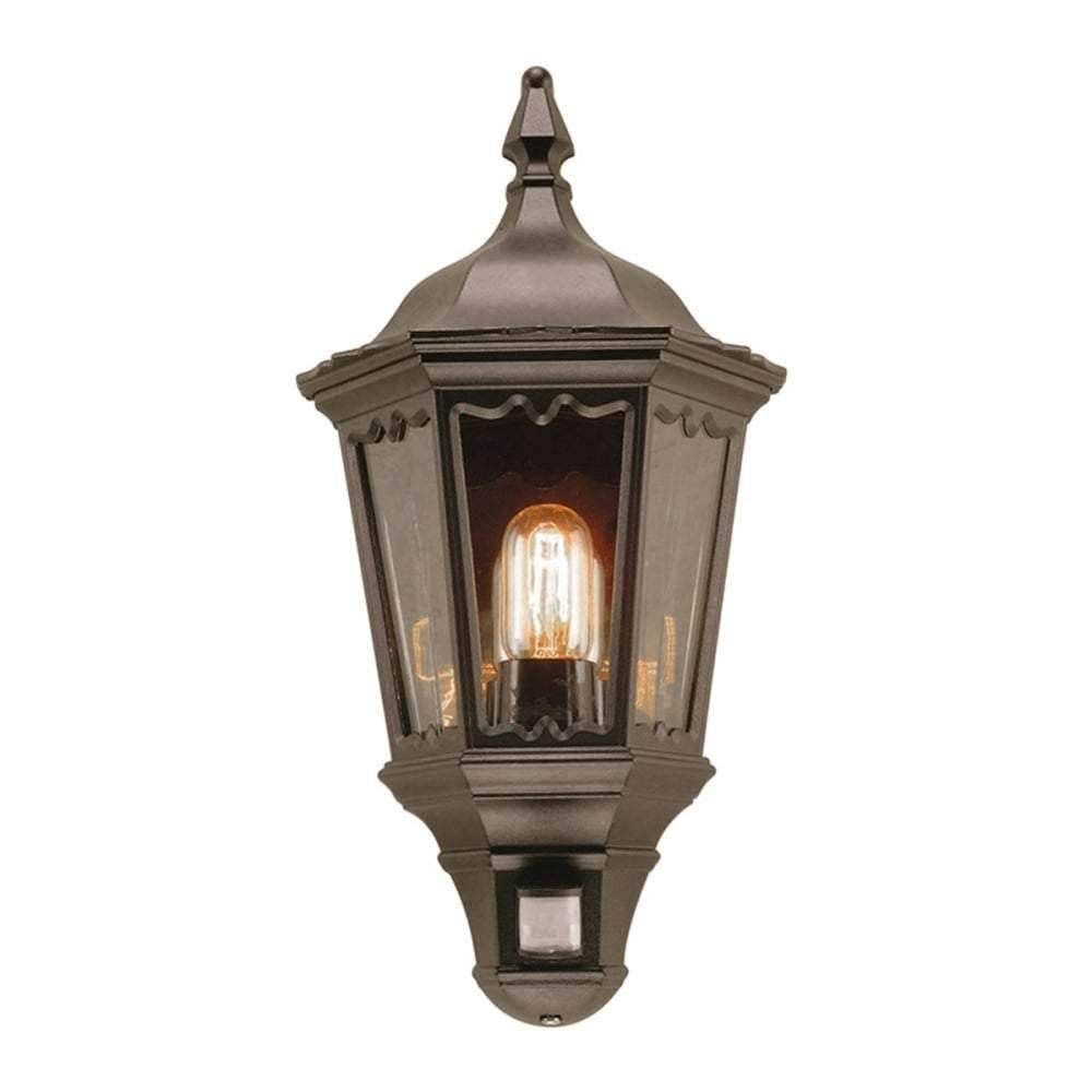 Elstead Medstead Half Lantern with PIR - Cusack Lighting