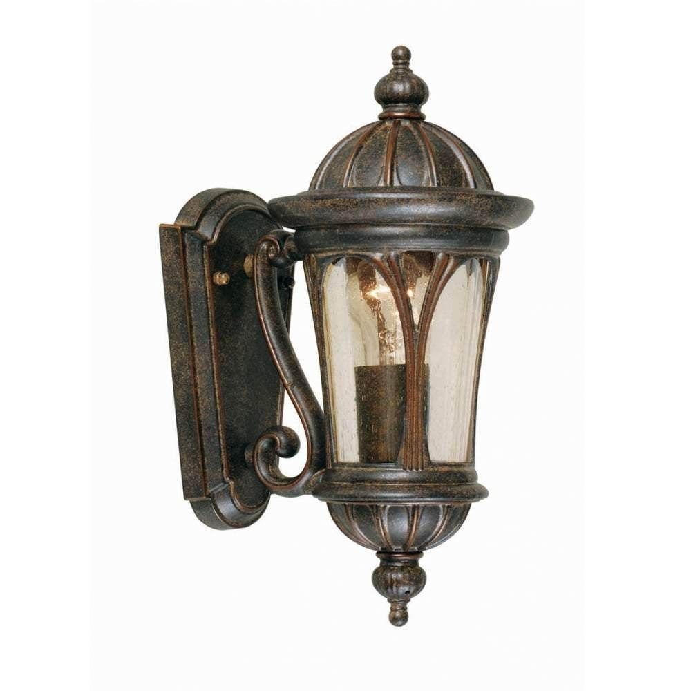 Elstead New England 1 Light Wall Lantern Small - Cusack Lighting