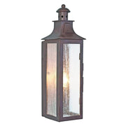 Elstead Stow 1 Light Wall Lantern - Old Bronze - Cusack Lighting