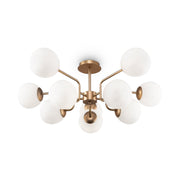 Erich 10lt Semi Flush Ceiling Light