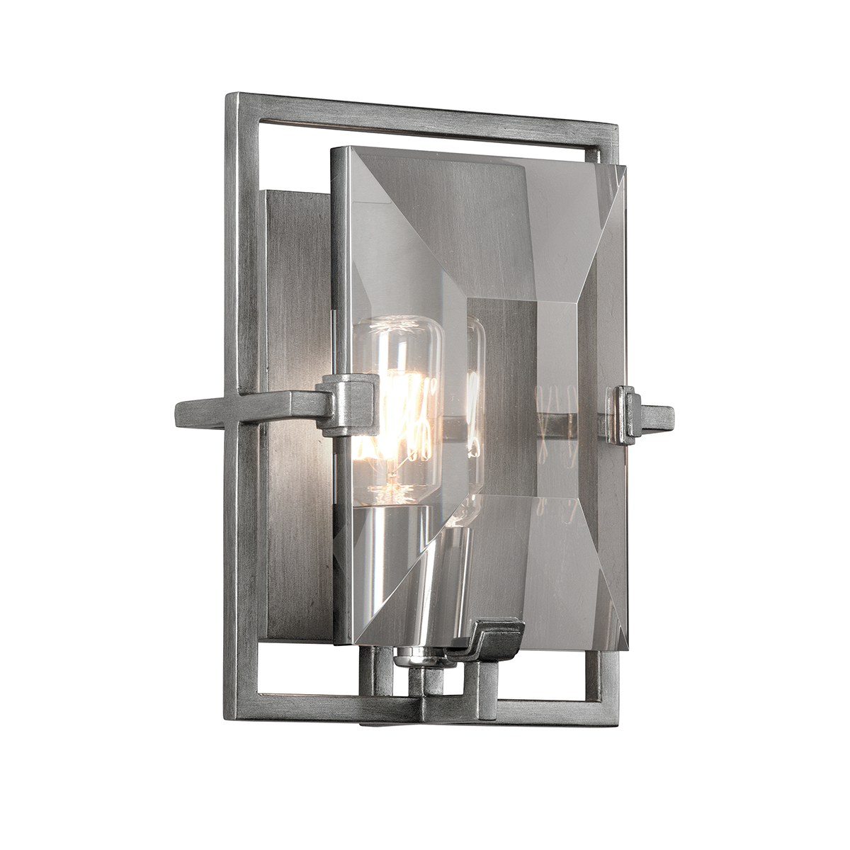 Prism 1Lt Wall Sconce- Round/ Square