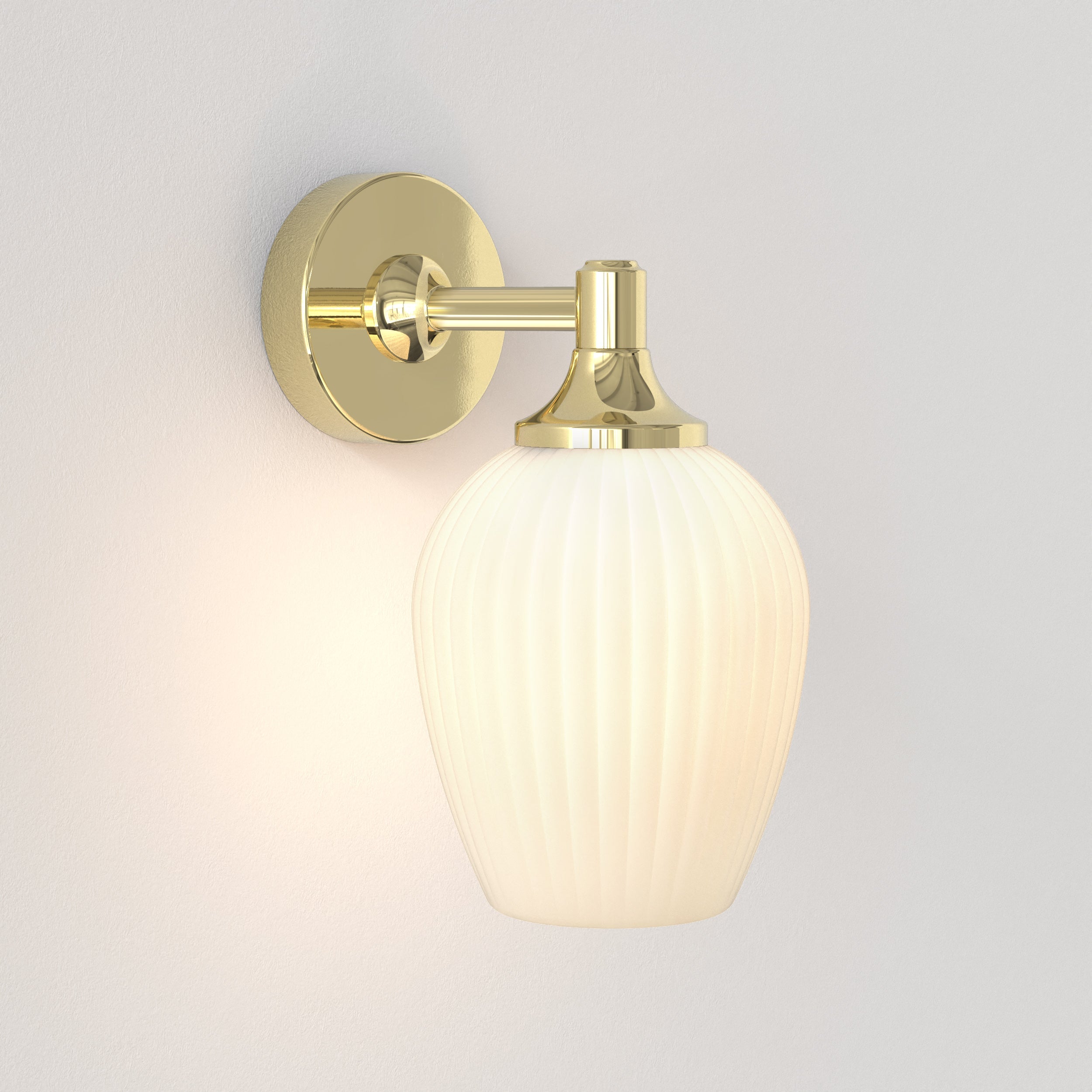 Liberty Bathroom Wall Light in Various Finishes E14 IP44
