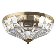 Facet Flush Ceiling Light