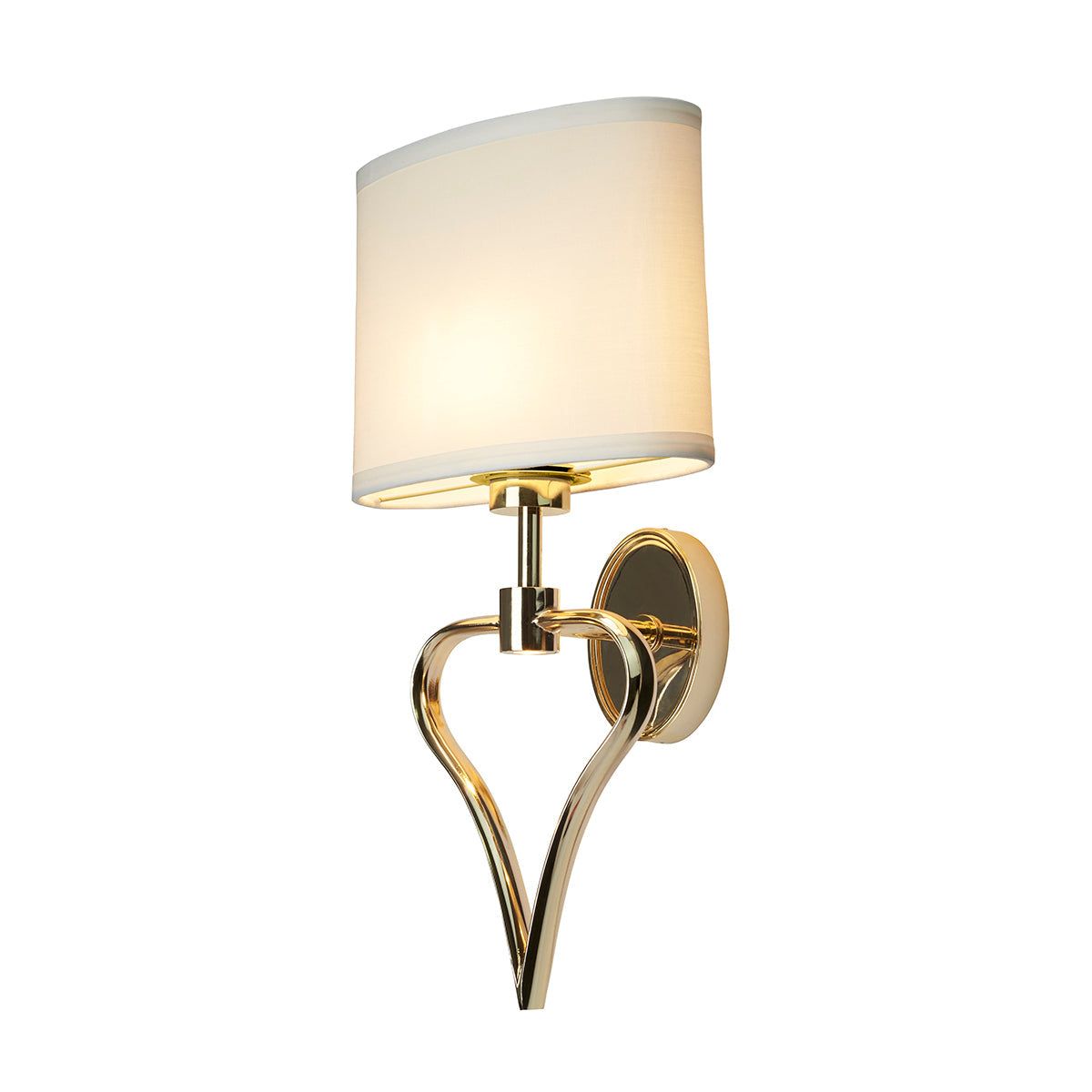 Falmouth 2 Light Wall Light IP44 – French Gold Promotional Offer
