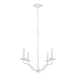 Annie 4/6Lt Multi-Arm Pendant - Plaster White
