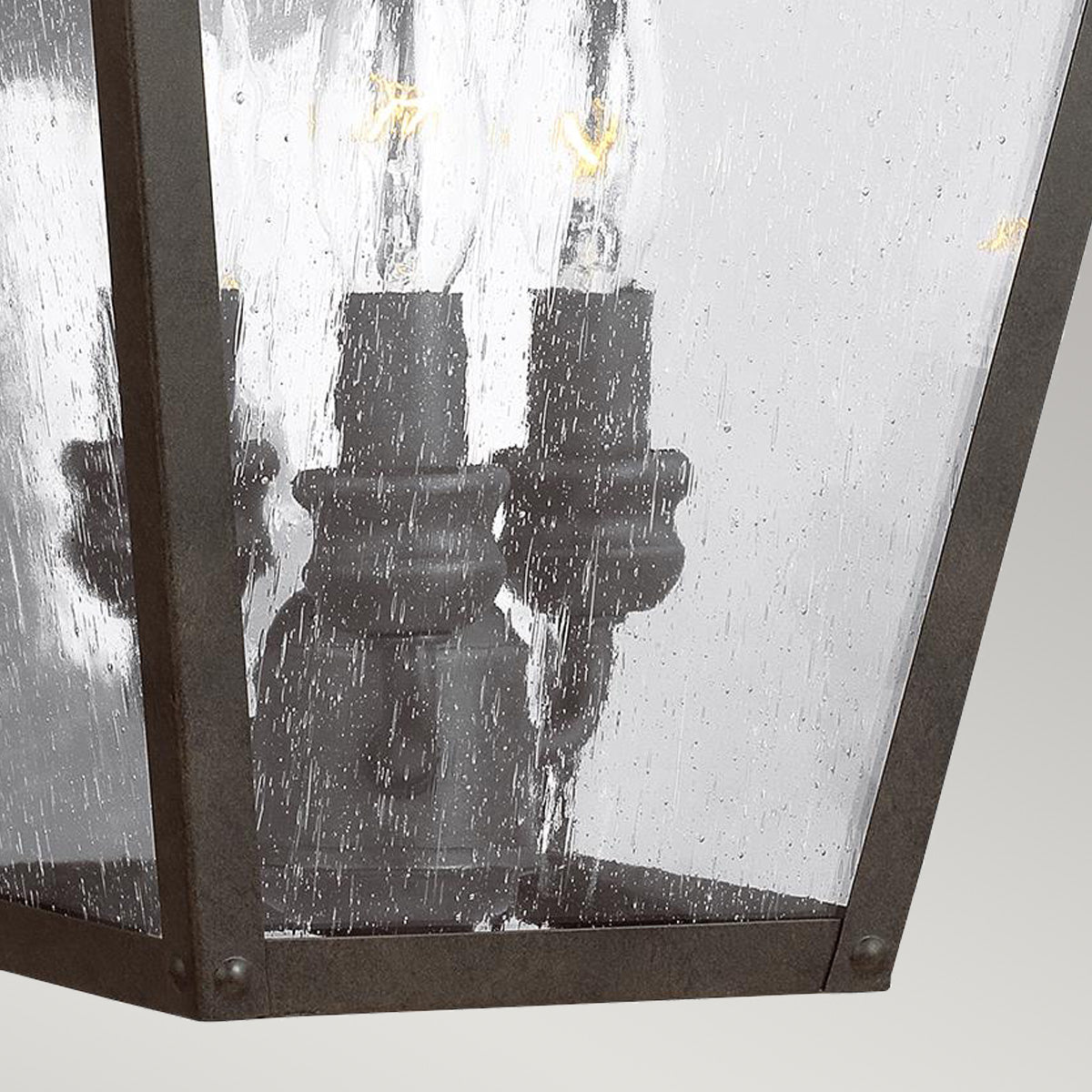 Galena Large Wall Lantern - Sable Finish