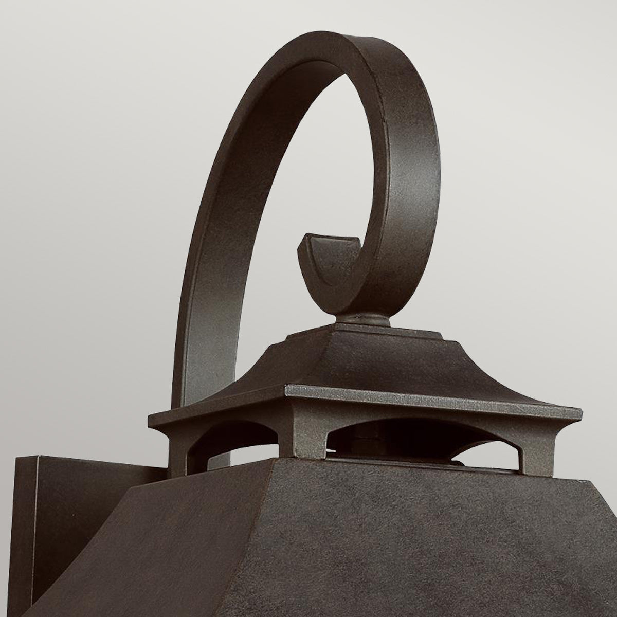 Galena Large Wall Lantern - Sable Finish