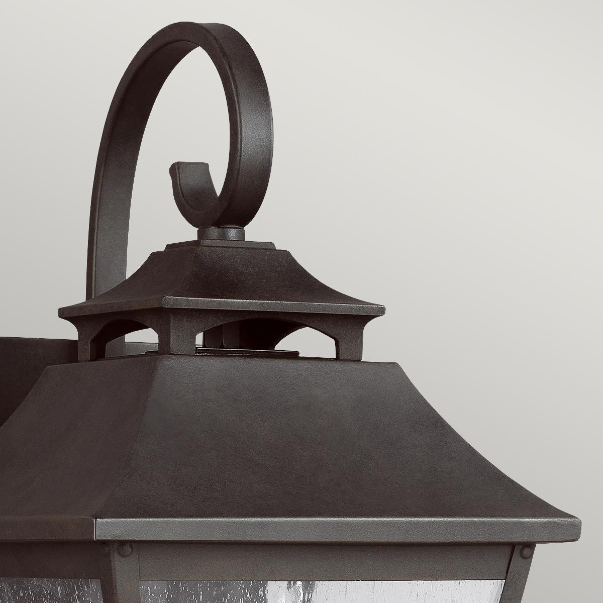 Galena Medium Wall Lantern - Sable Finish