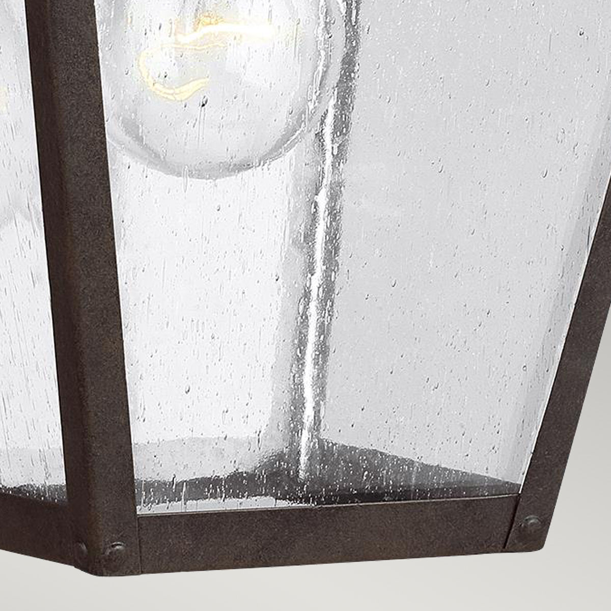 Galena Medium Wall Lantern - Sable Finish