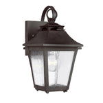Galena Small Wall Lantern - Sable Finish