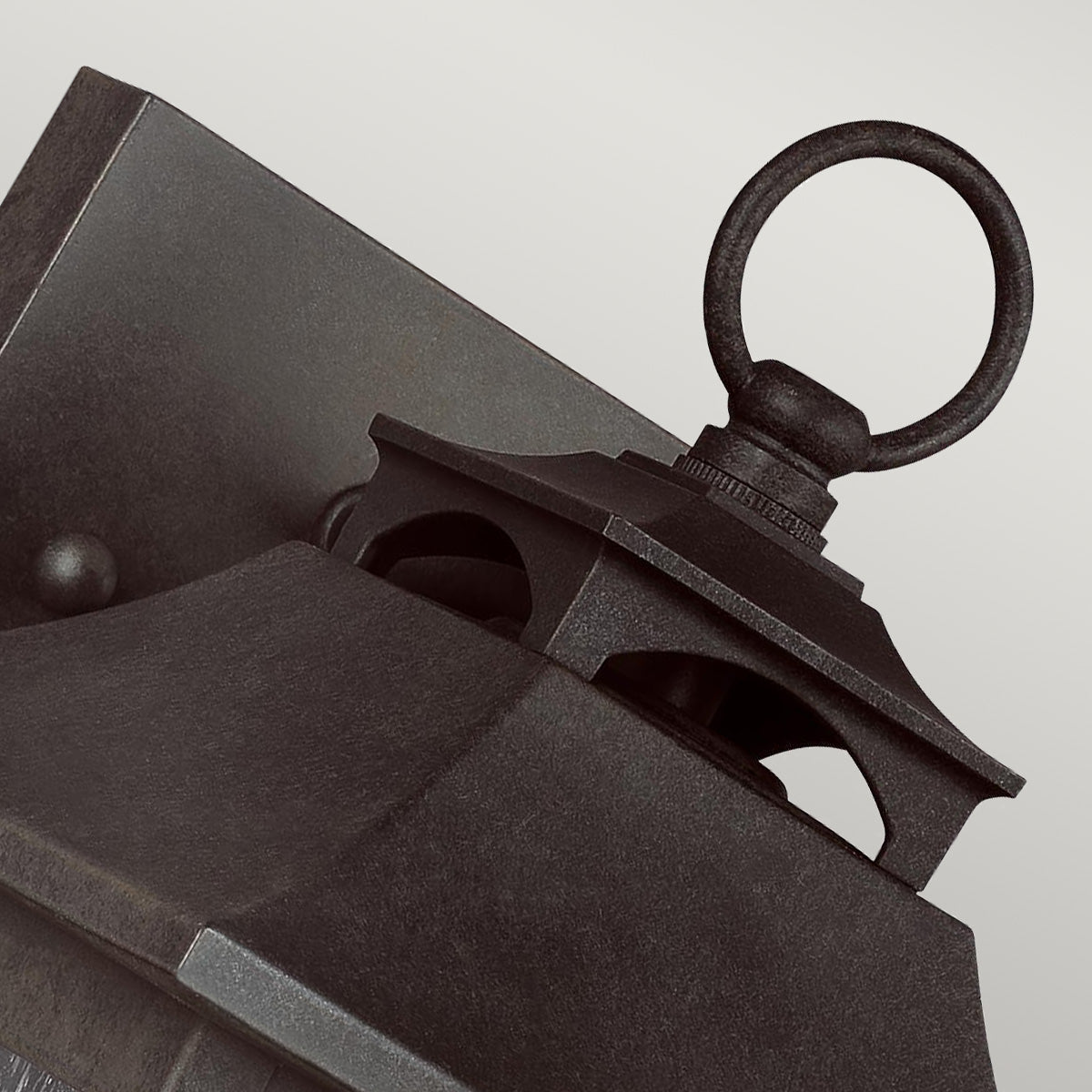 Galena Small Wall Lantern - Sable Finish