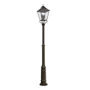Galena 4 Light Lamp Post - Sable IP44  E14