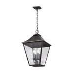 Galena 4 Light Chain Lantern - Sable IP44 E14