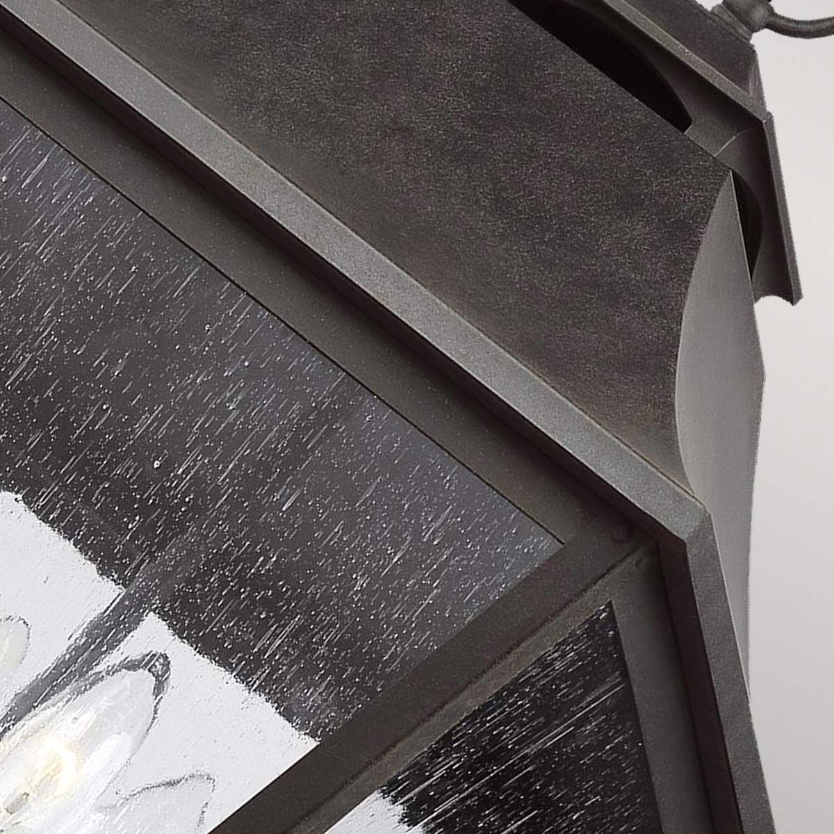 Galena 4 Light Chain Lantern - Sable IP44 E14