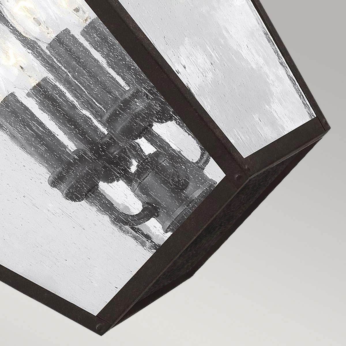 Galena 4 Light Chain Lantern - Sable IP44 E14