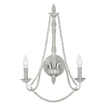 Maryville 2 Light Wall Light - Washed Grey IP20 E14