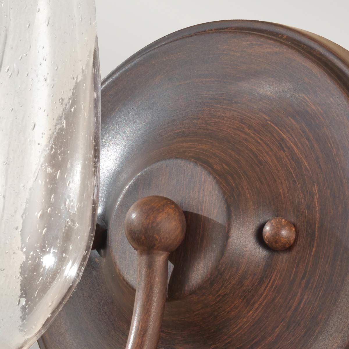 Pickering Lane 1/2Lt Wall Light - Heritage Bronze IP20 E14