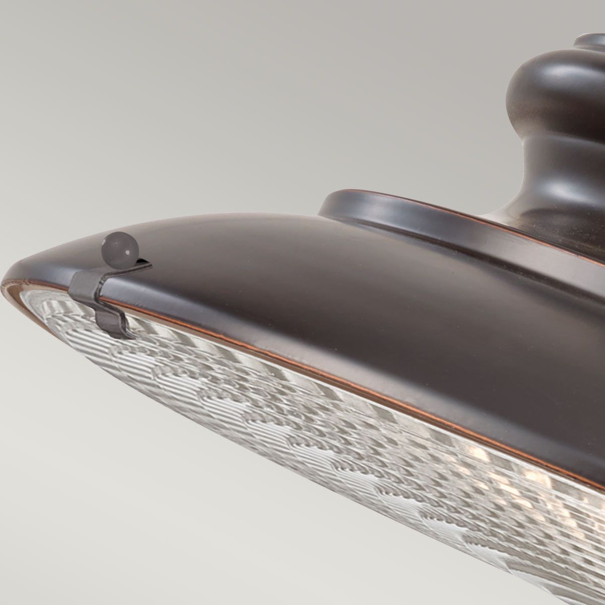 Redding Station 1 Light Medium Chain Lantern - Painted Distressed Bronze/Restoration Bronze IP44 E27