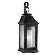 Shepherd Small Wall Lantern - Dark Weathered Zinc Finish