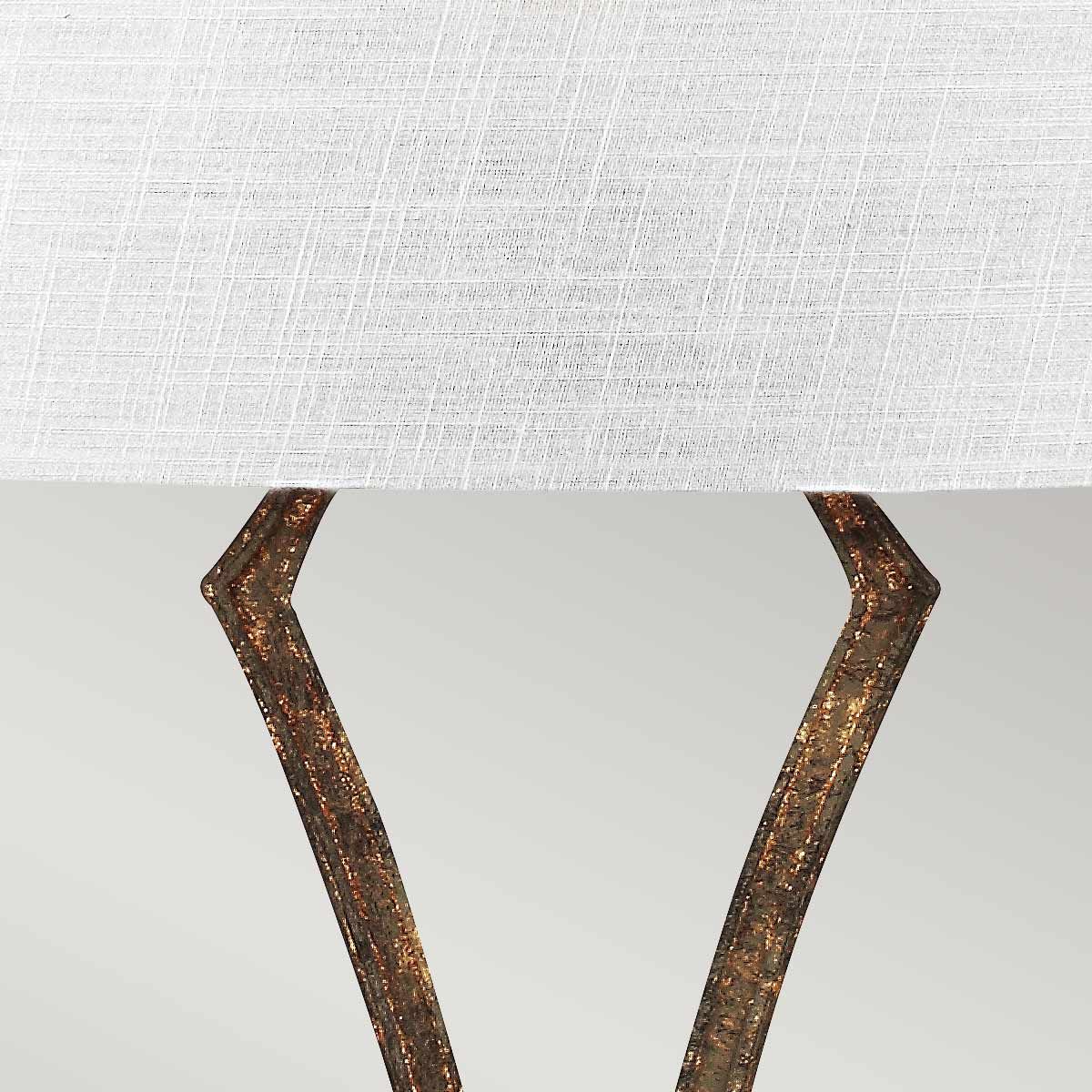 Tilling 1 Light Wall Light – Weathered Iron/Distressed Gold Leaf