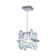 Cerezo 1Lt Crystal Ceiling Light - Chrome Finish