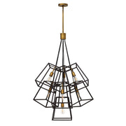 Fulton 7L Cluster Ceiling Light - Bronze Finish