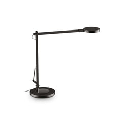 Futura Table Lamp - Aluminum/White/Black Finish - Cusack Lighting