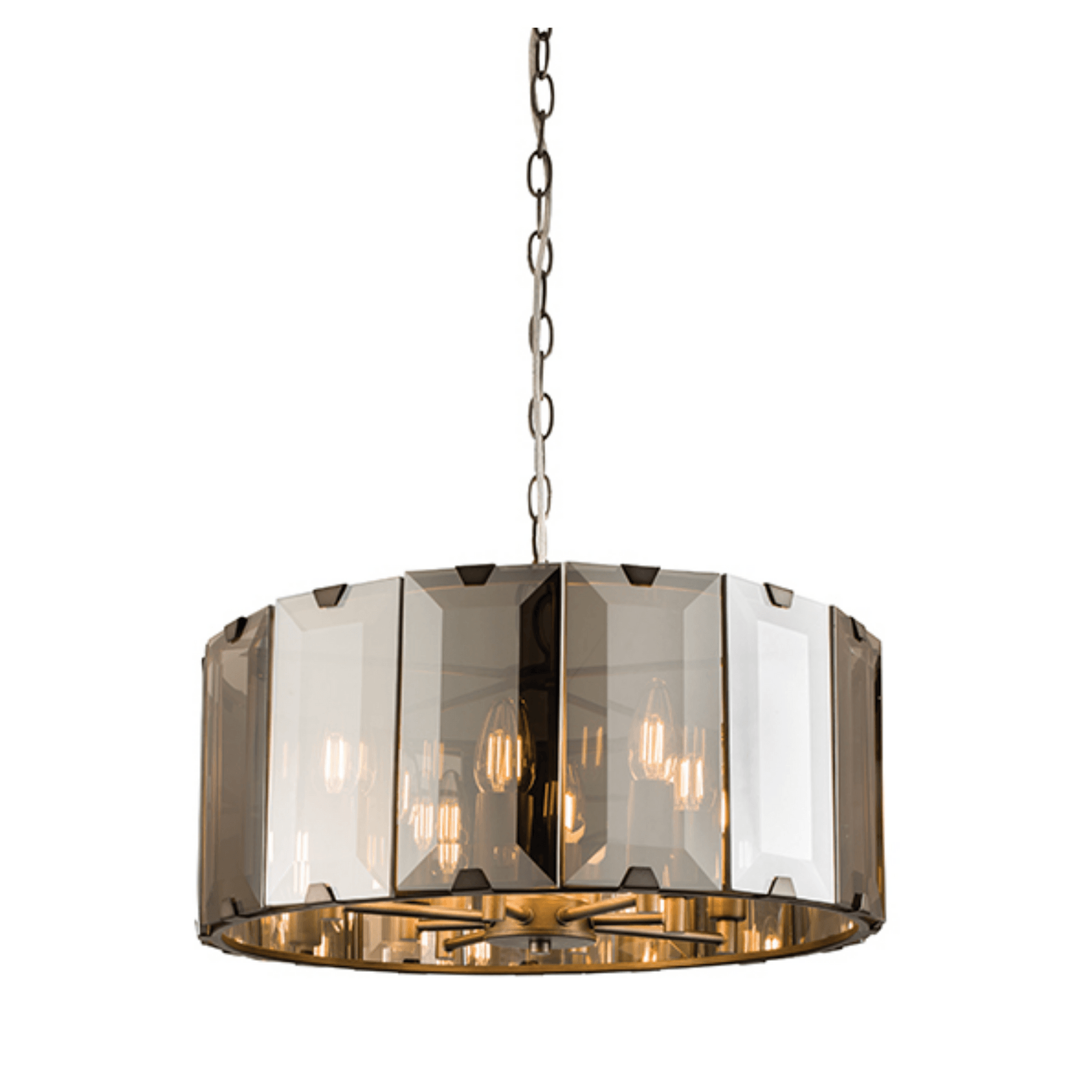 Clooney 4Lt/8Lt Pendant - Cusack Lighting