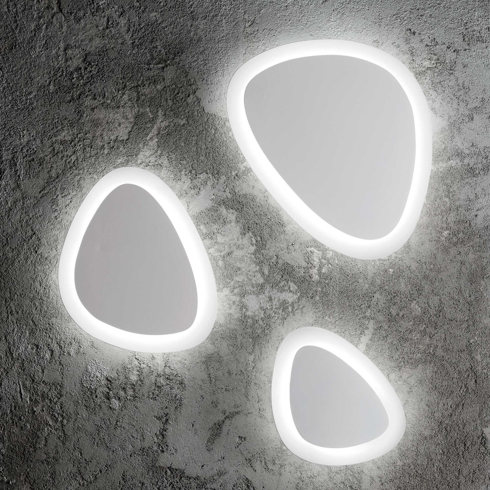 Gingle Wall Light Small/Medium/Large - White Finish - Cusack Lighting