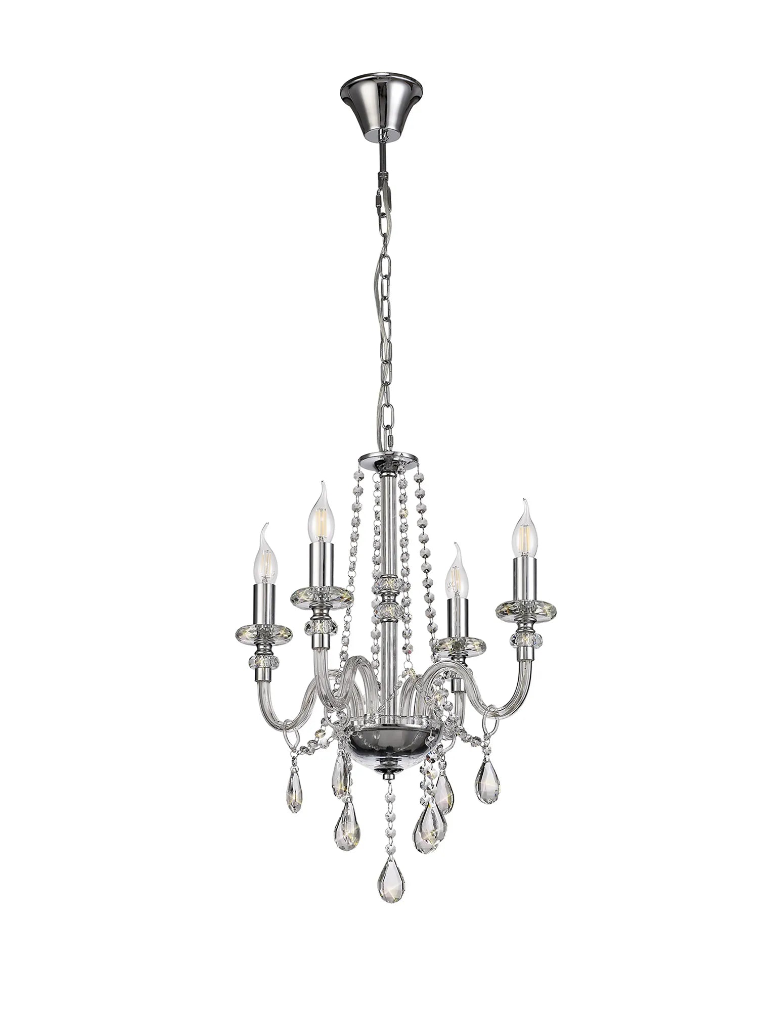 Gaston 4/6/8/12Lt Crystal Chandelier