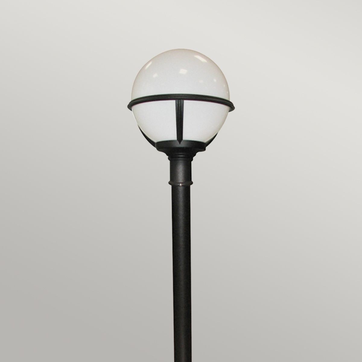 Glenbeigh 1 Light Medium/Large Pillar Lantern - Black IP44 E27