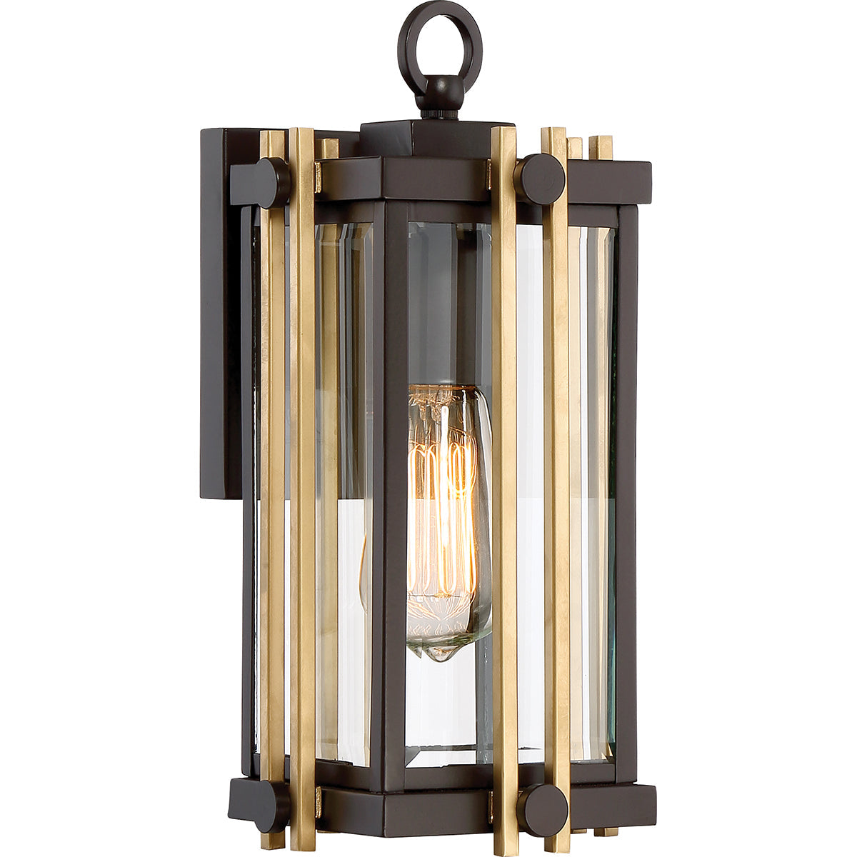 Goldenrod Small Wall Lantern - Western Bronze Finish