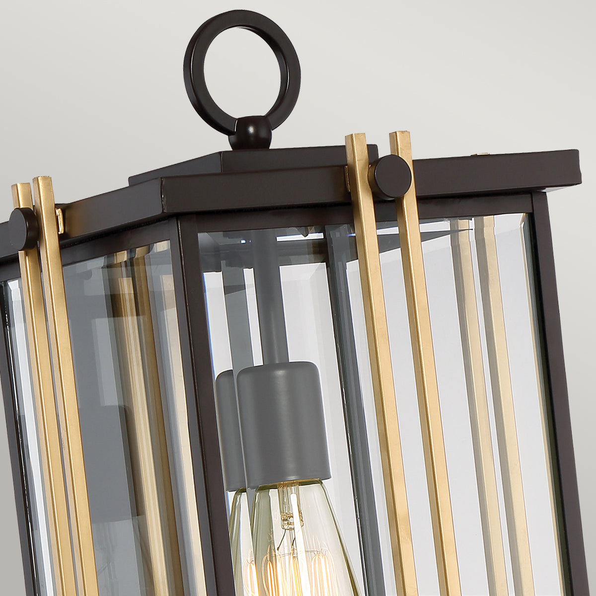 Goldenrod Large Wall Lantern - Western Bronze Finish