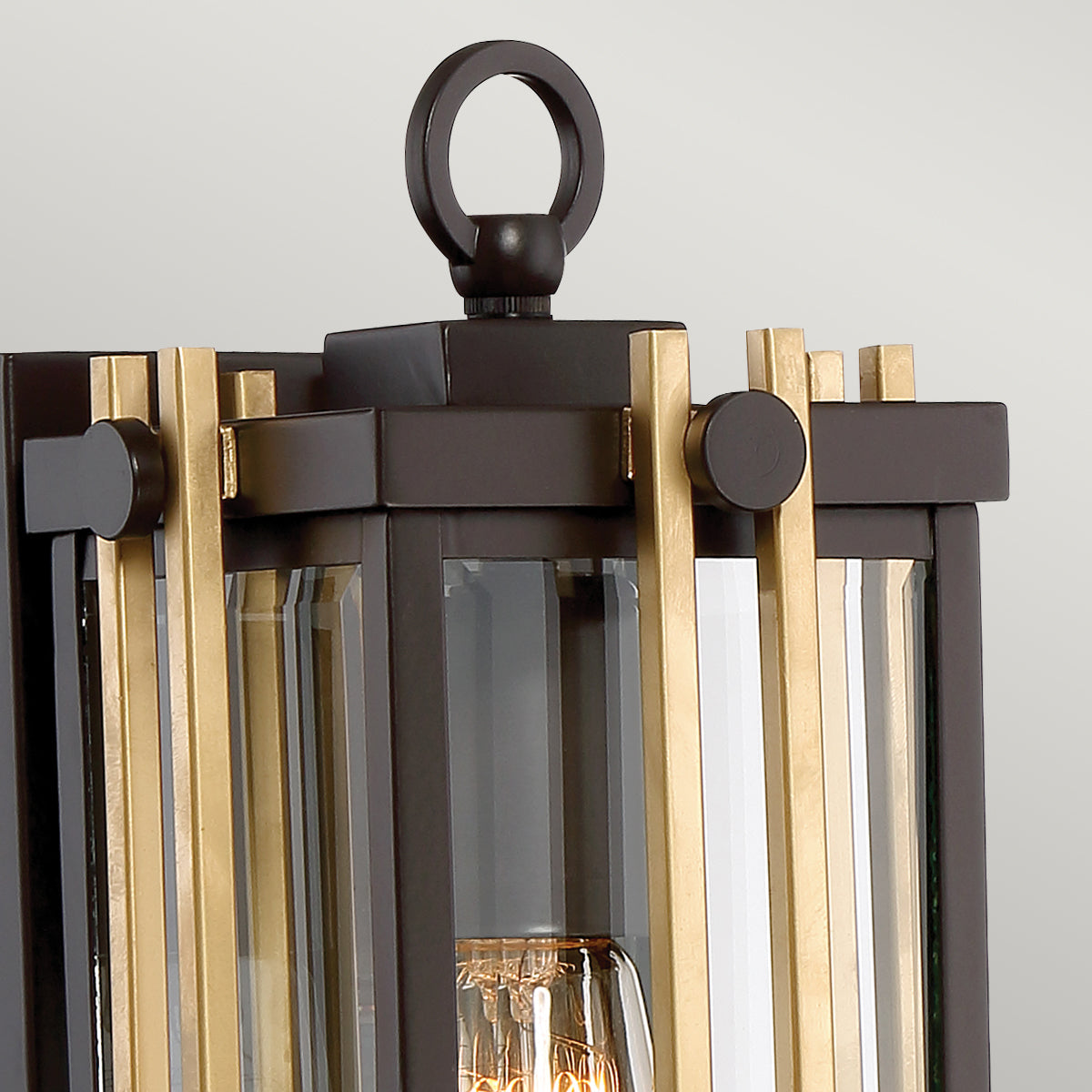 Goldenrod Small Wall Lantern - Western Bronze Finish