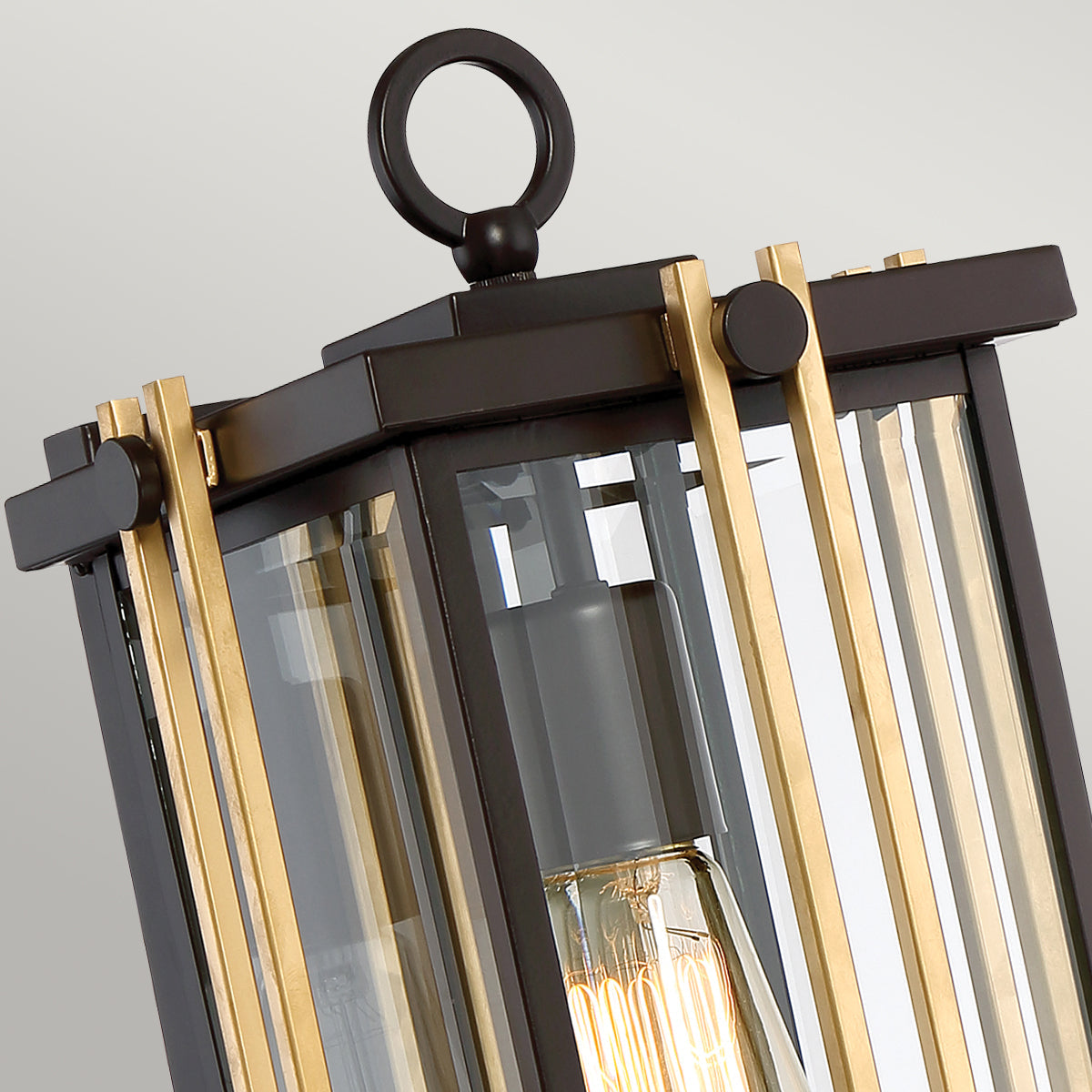 Goldenrod Medium Wall Lantern - Western Bronze Finish