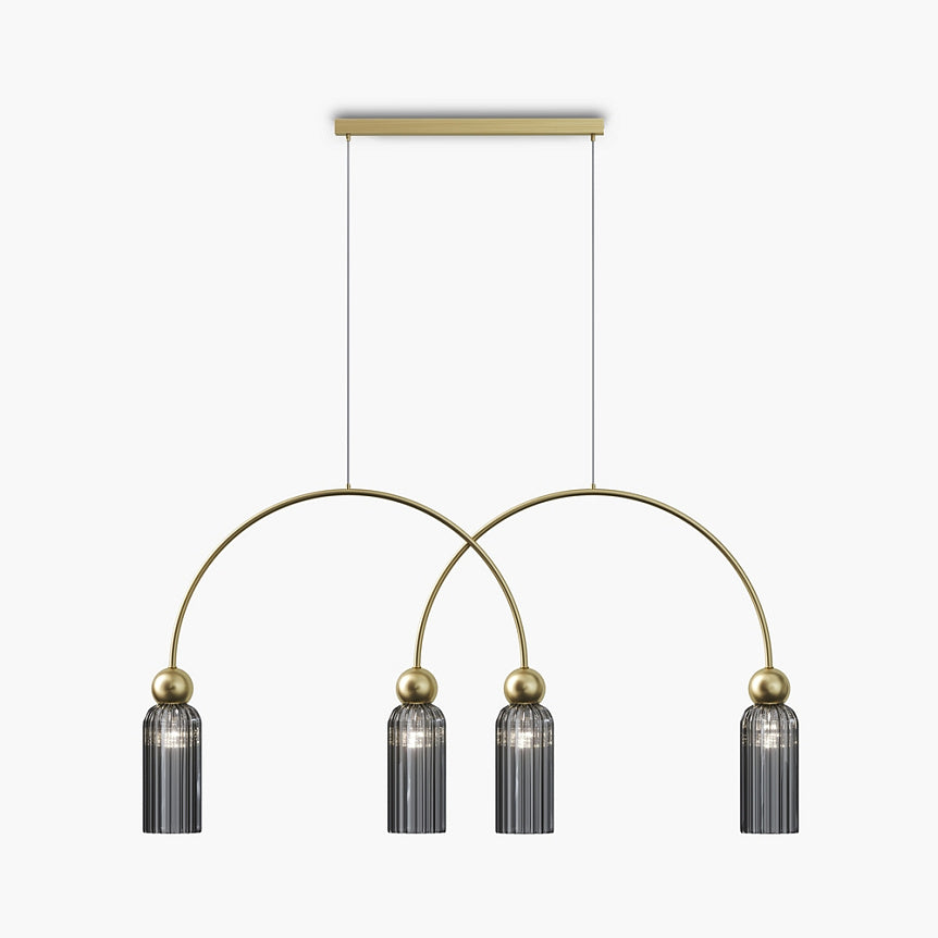 Antic 4 Light Pendant Lamp