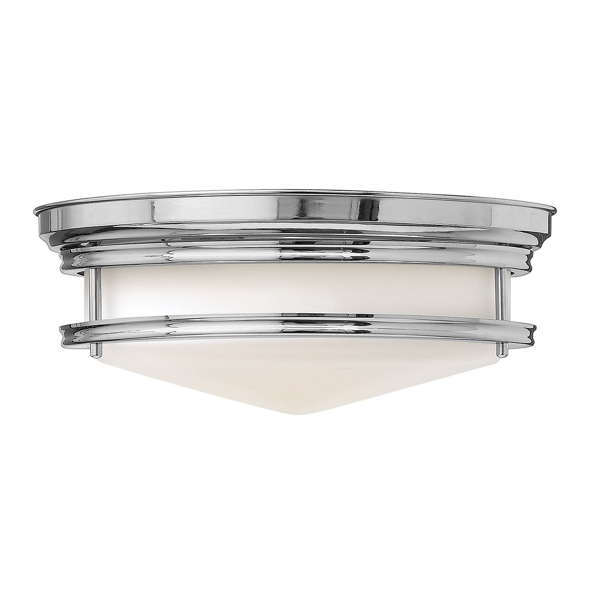 Hadley 3 Light Flush – Chrome