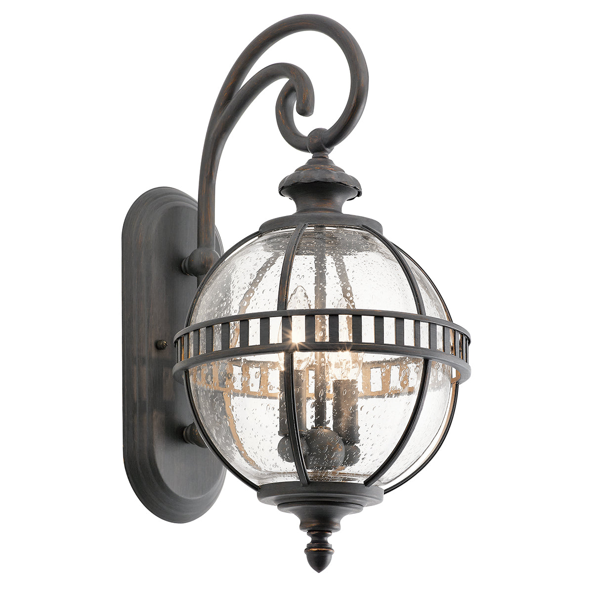 Halleron Small Wall Lantern - Londonderry Finish