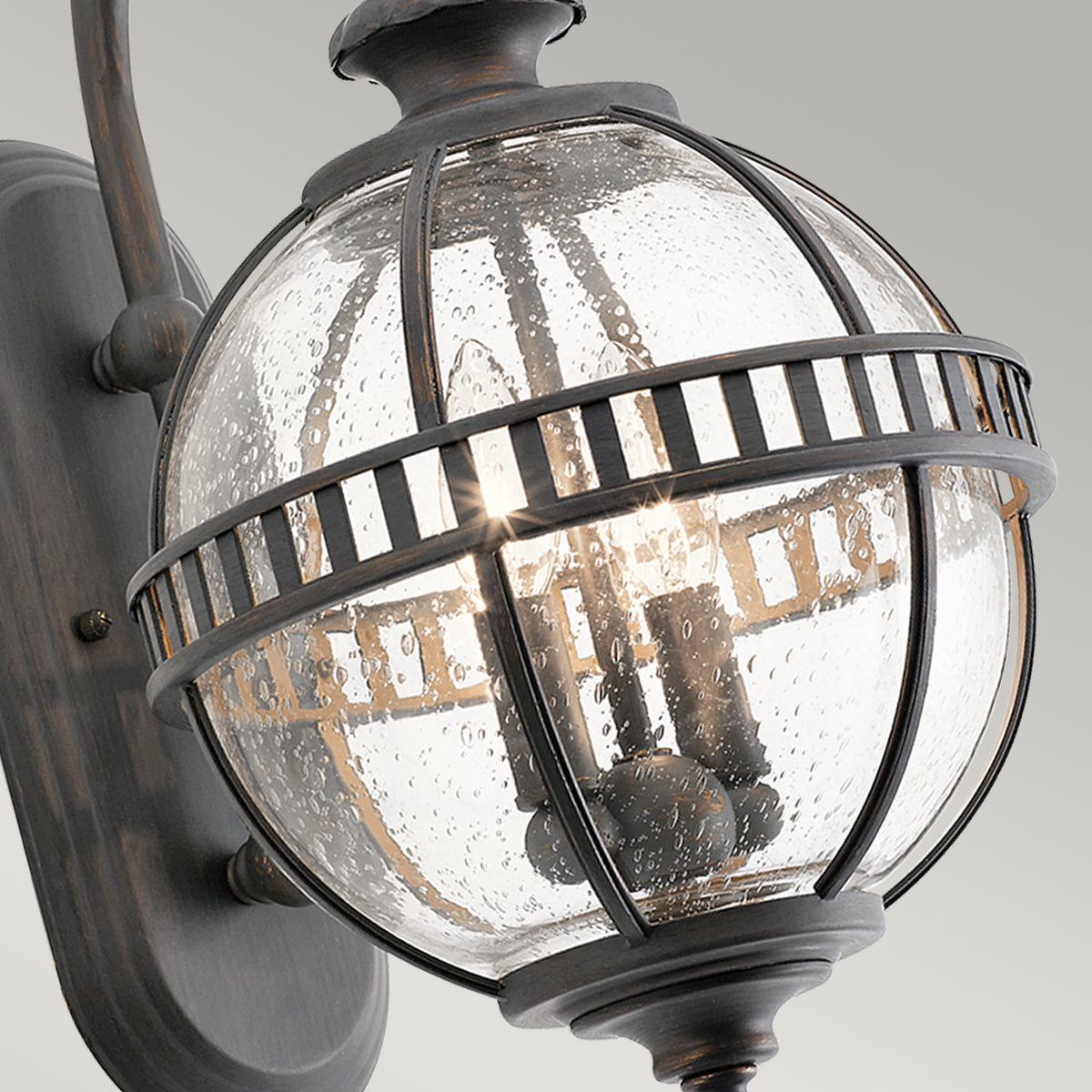 Halleron Small Wall Lantern - Londonderry Finish