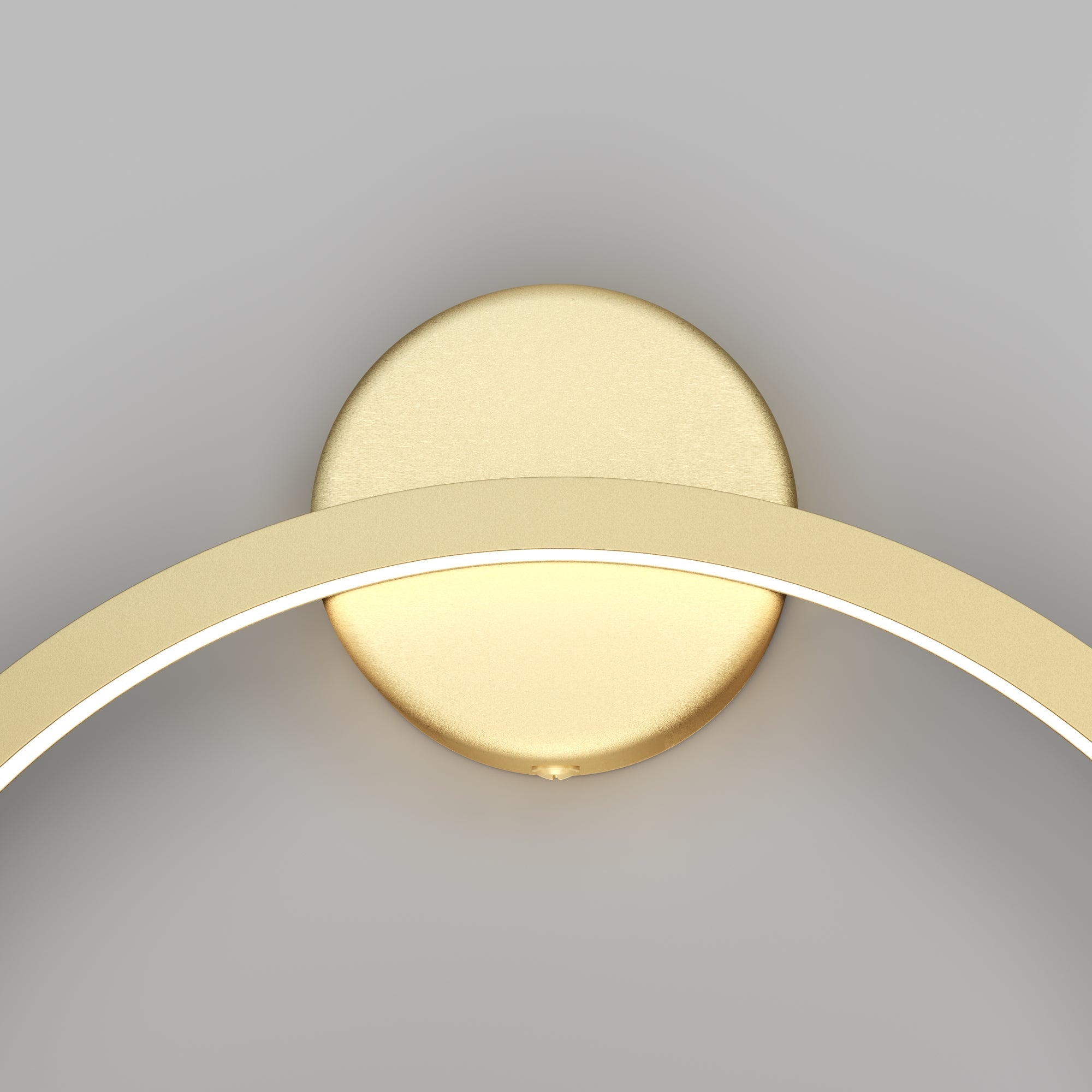Halo - Small/Medium/Large Led Wall Light Brass Finish