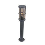 Harrington IP54 Anthracite Post Light Smoked Disffuser - Small and Large